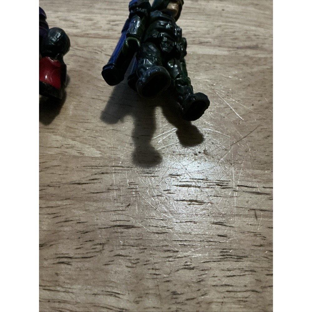 Halo Mega Blocks Minimates Lot Of 3,  Red UNSC ODST, Purple Brute & UNSC Marine - Picture 12 of 12